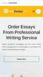 Mobile Screenshot of order-essays.net